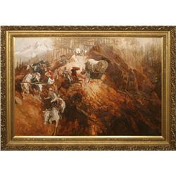 Lorenzo Ghiglieri, oil on canvas