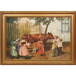 Lesa DeLisi, oil on canvas