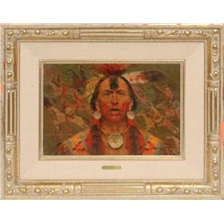 Charles Winfield Miller, oil on canvas