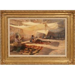 Joe Abbrescia, oil on board