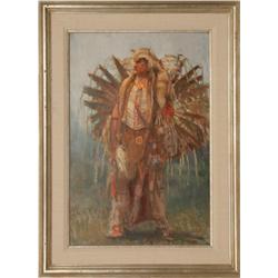 Joe Abbrescia, oil on board