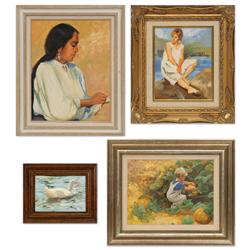 Lesa DeLisi, three oils