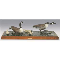 Ronald Adamson, bronze, 1992, 11" x 37 1/2" x 13 1/2", Intruder