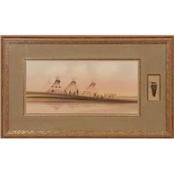 Manuel Franco, watercolor