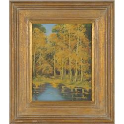 Willard Page, oil on canvas