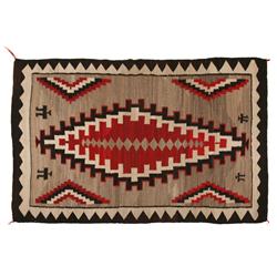 Navajo Textile, Klagetoh, 87" x 57", C. 1940s, excellent condition