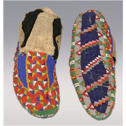 Sioux Ceremonial Moccasins, C. 1910