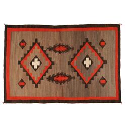 Navajo Weaving, 89" x 61", C. 1920s, fine condition