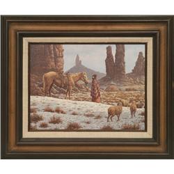 George Dabich, oil on canvas