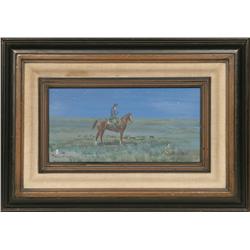 Ace Powell, oil on canvas.