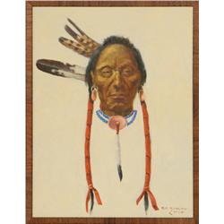 Robert F. Morgan, oil on canvas