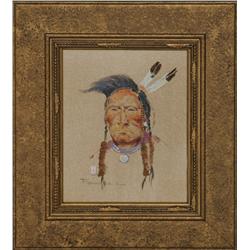 Ace Powell, oil on canvas