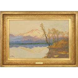 John Fery, oil on canvas/board