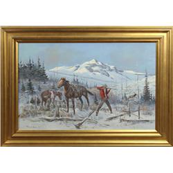 Ace Powell, oil on canvas