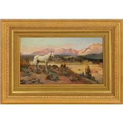 Raphael Lillywhite, oil on canvas.