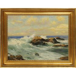 Charles Partridge Adams, oil on canvas.