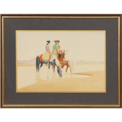 Gerard Curtis Delano, watercolor