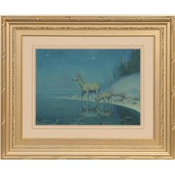 Gerard Curtis Delano, oil on board