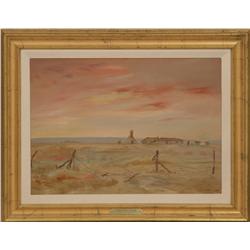 William Standing, oil on board