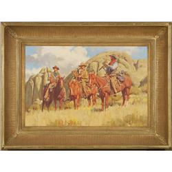 Paul Mann, oil on canvas