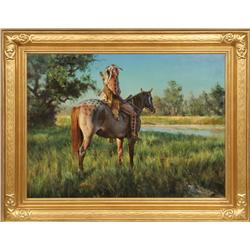 Ed Kucera, oil on canvas