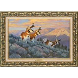 Bernie Jensen, oil on canvas