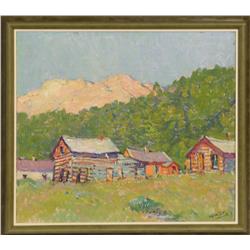 W.H.D. Koerner, oil on board