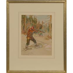 W.H.D.Koerner, watercolor