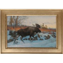 Ken Laager, oil on canvas