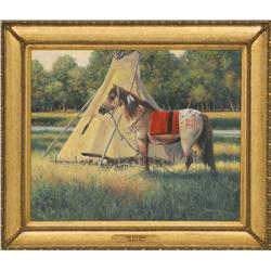 Richard Luce, oil on canvas