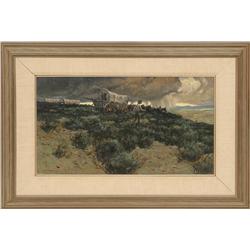 Ernest Berke, oil on canvas
