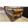 Image 5 : CARVED HARDWOOD ASIAN FAINTING CHAISE LOUNGE SOFA