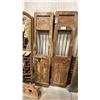 Image 3 : LARGE GROUP OF WOODEN ROOM DIVIDERS, CABINET DOORS AND CARVED TRIMS