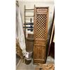 Image 6 : LARGE GROUP OF WOODEN ROOM DIVIDERS, CABINET DOORS AND CARVED TRIMS