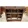 Image 3 : WOODEN WALL HANGING DISPLAY SHELF AND 25 DRAWER SMALL KEEPSAKE CABINET