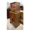 Image 1 : 2 SMALL WOODEN ANTIQUE ASIAN DOVETAILED CABINETS