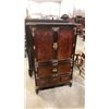 Image 1 : ASIAN SOLID WOOD WITH BRASS ACCENTS WARDROBE CABINET