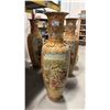 Image 1 : LARGE DECORATIVE ASIAN FLOOR VASE APPROX 62" TALL