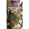 Image 2 : LARGE DECORATIVE ASIAN FLOOR VASE APPROX 47" TALL