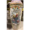 Image 2 : LARGE DECORATIVE ASIAN FLOOR VASE APPROX 51" TALL