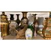 Image 3 : SHELF OF ASSORTED DECORATIVE FLOWER VASES