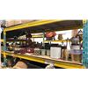 Image 2 : SHELF OF ASSORTED DECOR ITEMS, VASES, FLOWER POTS & STANDS
