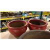 Image 3 : 4 ASSORTED PLANTER POTS