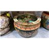 Image 3 : 2 ASIAN DECORATIVE PLANTERS POTS