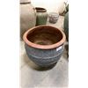 Image 1 : LARGE GREY SPECKLED PLANTER POT APPROX 2.1' H X 2.3' W