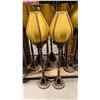 Image 3 : 8 DECORATIVE FLOOR LAMPS & 3 DECORATIVE FLOOR STANDS