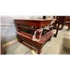 Image 2 : PAIR OF CARVED HARDWOOD ASIAN COFFEE TABLES