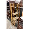 Image 1 : RUSTIC BAMBOO BOOKSHELF