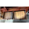 Image 4 : HARDWOOD WITH METAL ACCENTS ASIAN CABINET
