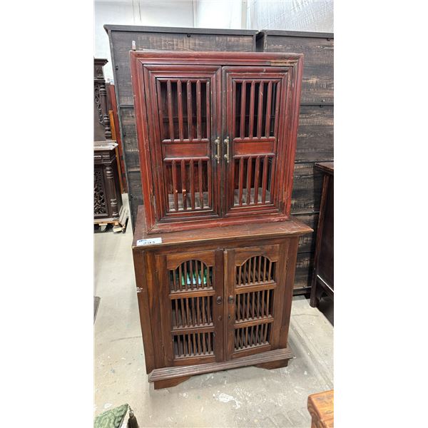 2 ASIAN CABINETS *MAY NEED REPAIR*
